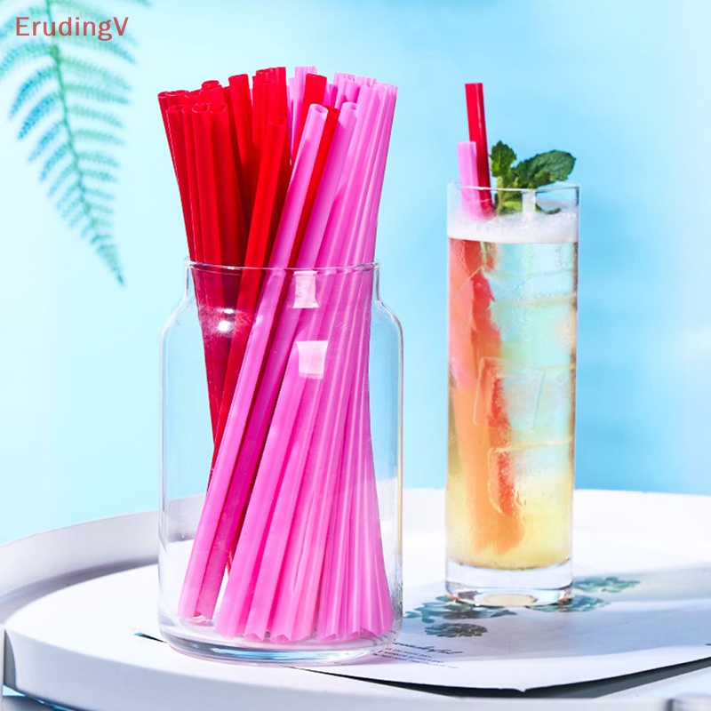 Bộ 100 Ống Hút Hình Trái Tim Dùng Một Lần Tiện Dụng