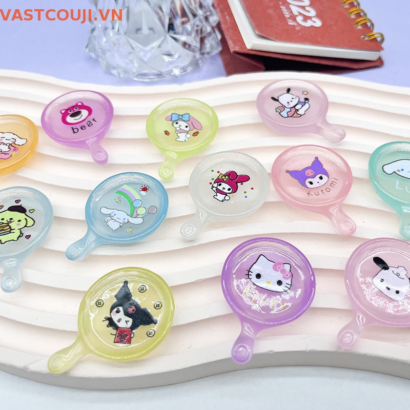 Bộ 5 Đồ trang trí Chảo VASTJI Mini Phát Quang Dùng Trang Trí Độc Đáo