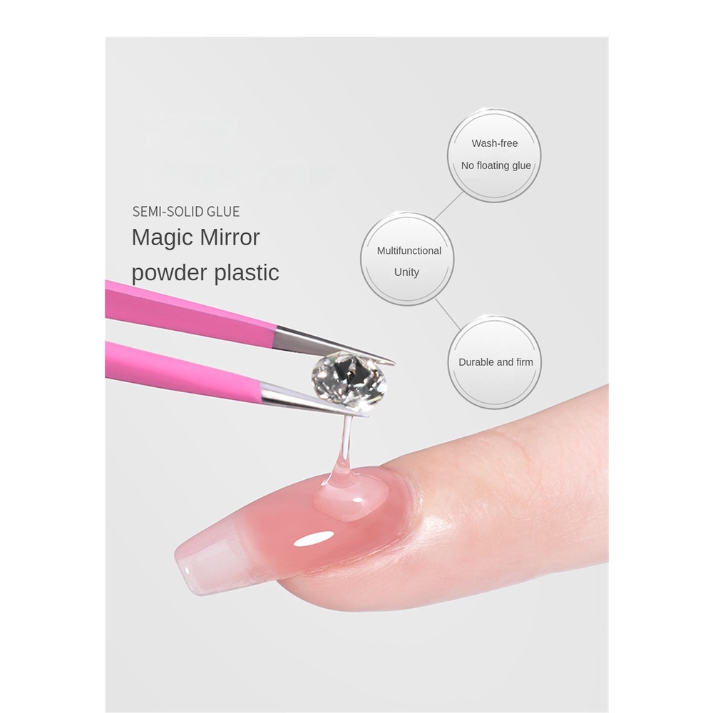 Keo Uv tạo mẫu bán rắn Bột gương ma thuật mô hình đóng hộp đặc biệt cho JULYSTAR không chảy ba chiều