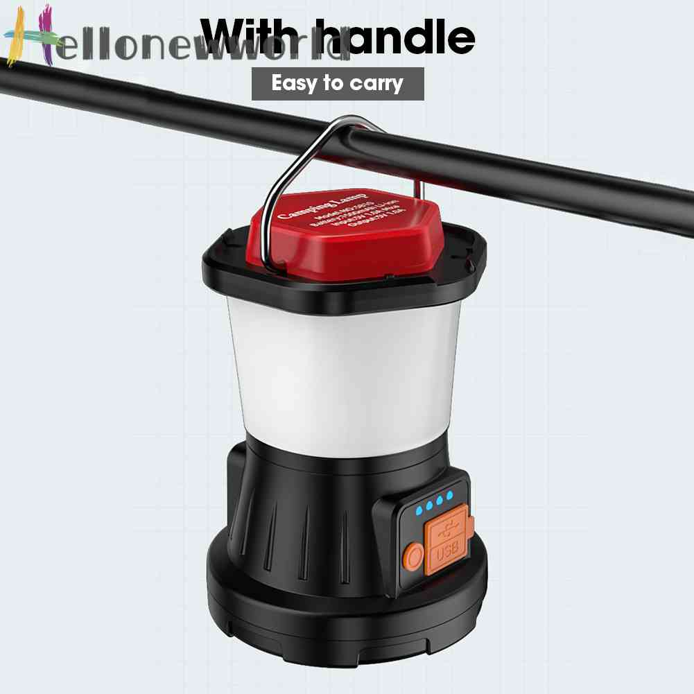 Đèn Cắm Trại / Câu Cá / Leo Núi / Câu Cá / Ban Đêm Có Thể Sạc Lại Bằng Cổng USB