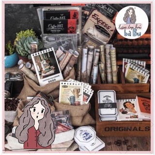[COFFEE COLLECTION] Set 100 nhãn chủ để cà phê