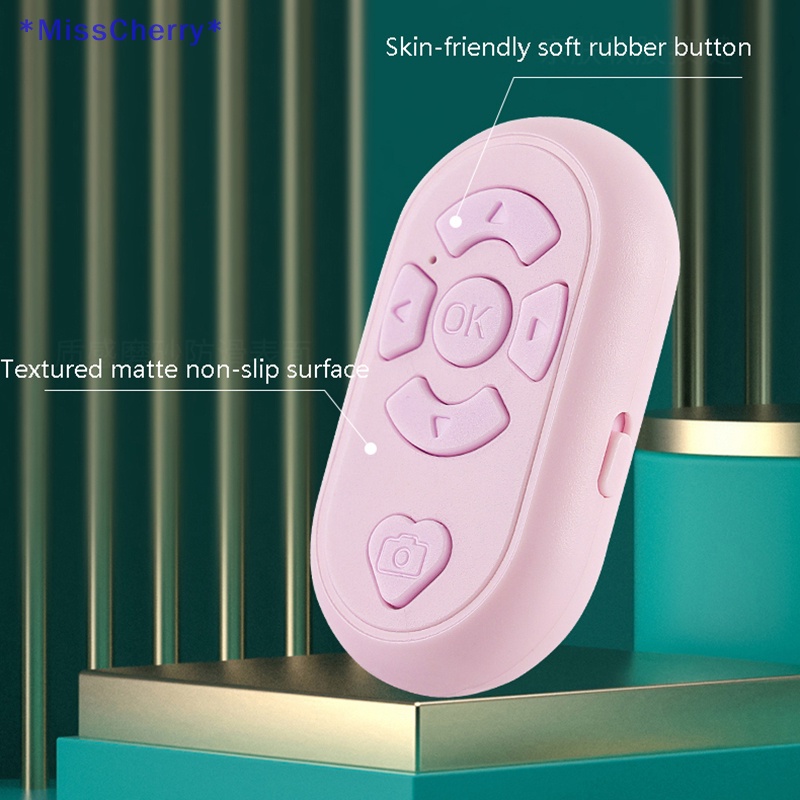 Nút Điều Khiển Chụp Ảnh Tự Sướng Bluetooth Thông Dụng Cho Điện Thoại Di Động Mới