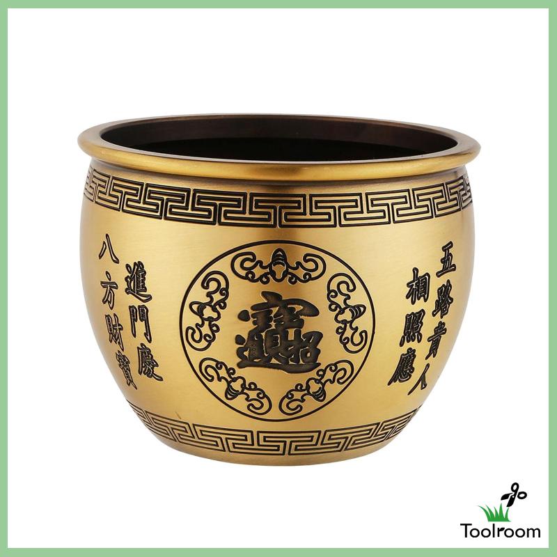 [Toolroom] Bát Phong Thủy Bằng Đồng Thau Điêu Khắc Kho Báu Trang Trí Phòng Ăn