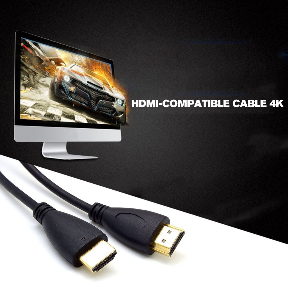 1M Hdmi-Compatible 1.4 3D Cable Tv High Definition Ultra Slim Connecting Cables Universal Speed Cords [Q/11]
