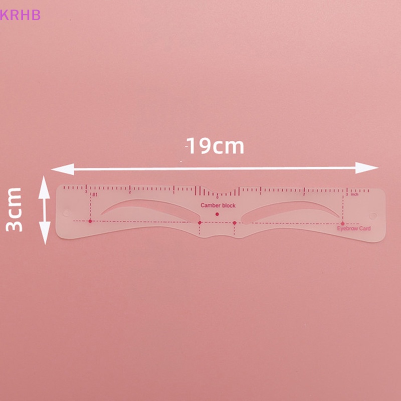 Khuôn Vẽ Lông Mày 24 Kiểu Có Thể Tái Sử Dụng Tiện Lợi Mới