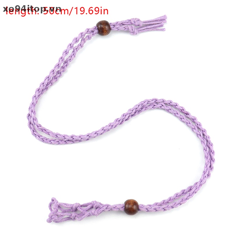1 Cuộn Vòng cổ Bằng Đá Rỗng Có Thể Điều Chỉnh DIY