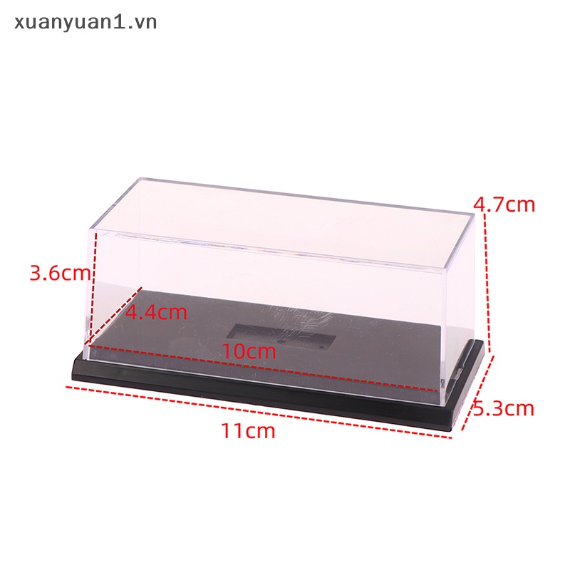 Hộp Trưng Bày Mô Hình Xe Hơi Đồ Chơi Bằng Acrylic Chống Bụi Tỷ Lệ 1 / 64