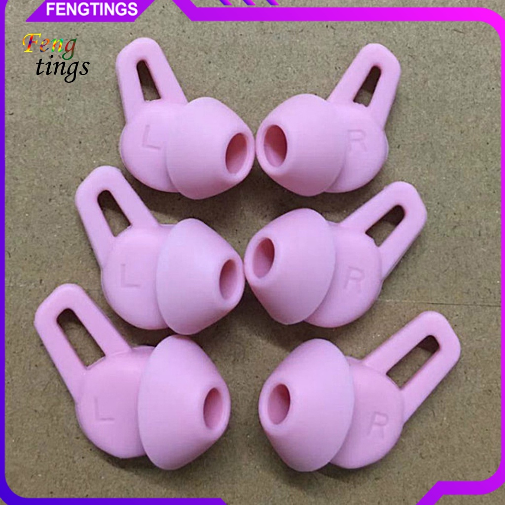 1 Cặp Đệm Tai Nghe Mini Bằng Silicon Mềm Thoải Mái Chống Sốc / Bụi Cho Huawei-Freelace Pro