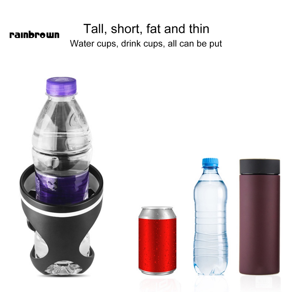 Giá Đỡ Bình Nước 2 Trong 1 Chống Trượt Cho Xe Đẩy Em Bé