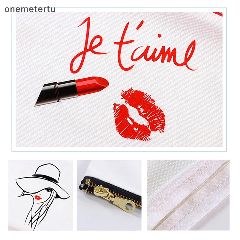 Onemetertu 1 Túi Đựng Bút / Mỹ Phẩm / Đồ Trang Điểm Đi Du Lịch