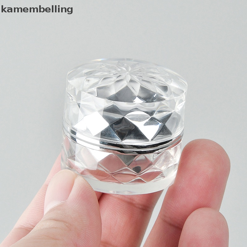 Kamembelling Hũ Nhựa Acrylic 7g Đựng Kem Dưỡng Có Nắp Trong Tiện Dụng