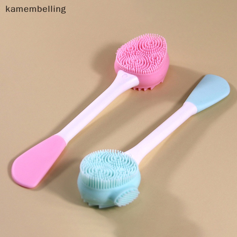 Bàn Chải Silicone Hai Đầu Tẩy Tế Bào Chết Chăm Sóc Da