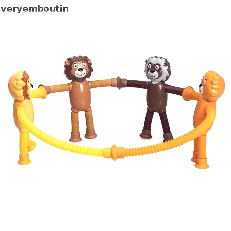 Đồ Chơi Khỉ / Sư Tử Có Giác Hút Giúp Giảm Căng Thẳng