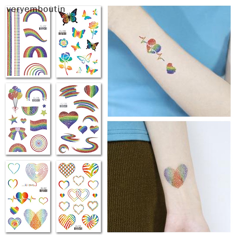 Miếng Dán Xăm Chống Thấm Nước Họa Tiết Rằn Ri Thể Thao