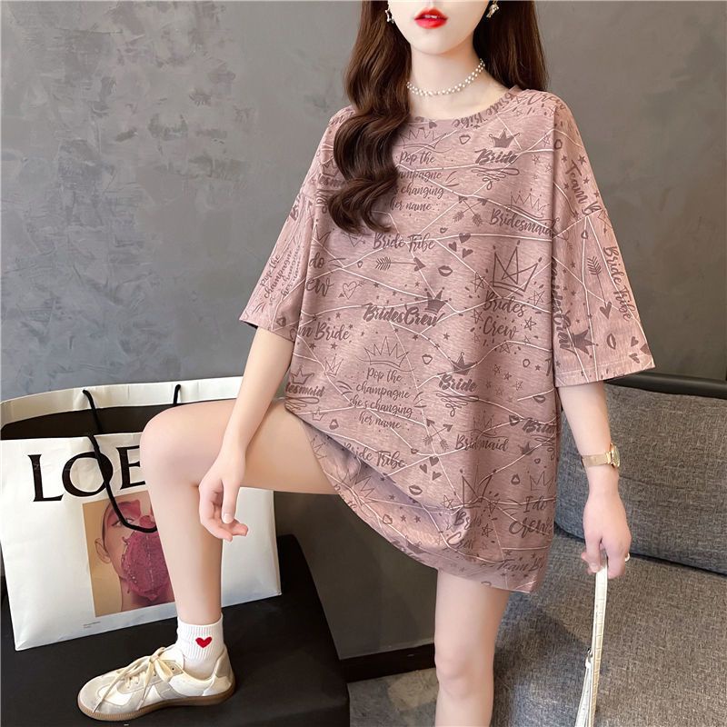 Áo Thun Nữ Oversized Ngắn Tay C10616 [40-150KG]