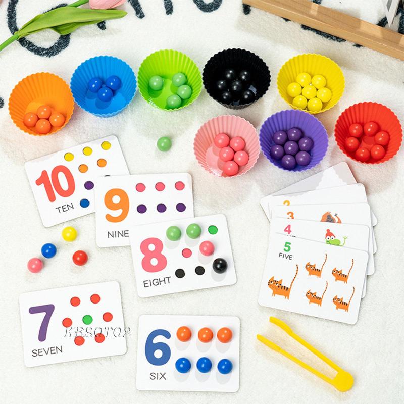 Bộ Đồ Chơi Kesoto2 Bằng Gỗ Vui Nhộn Cho Bé