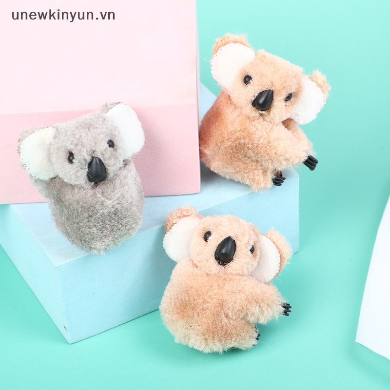 Kẹp Tóc Hình Gấu Koala 3D Nhồi Bông Dễ Thương Dùng Làm Đạo Cụ Chụp Ảnh