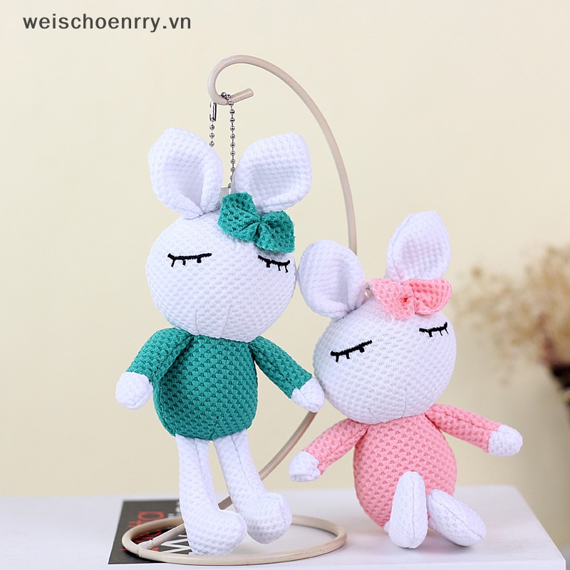 Thỏ Nhồi Bông Mini Dễ Thương Dùng Làm Quà Tặng Cho Bé