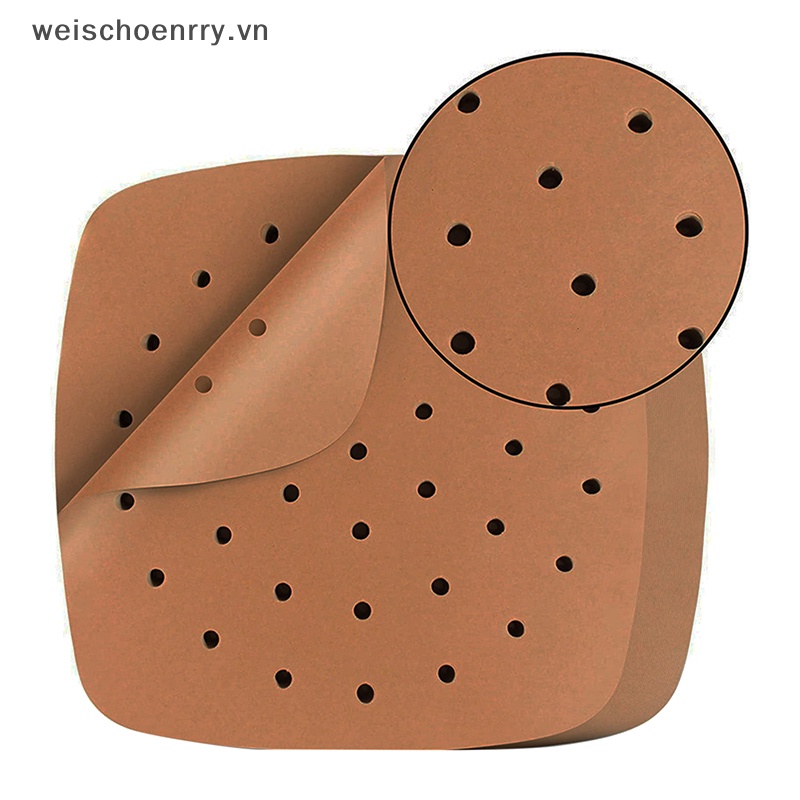 Bộ 50 Giấy Lót Chống Dính Dùng Để Hấp Bánh Tiện Dụng