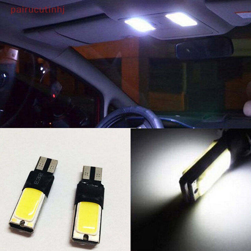 1 Cặp Bóng Đèn LED T10 194 168 2825 2886 W5W COB Năng Lượng Cao Cho Xe Hơi