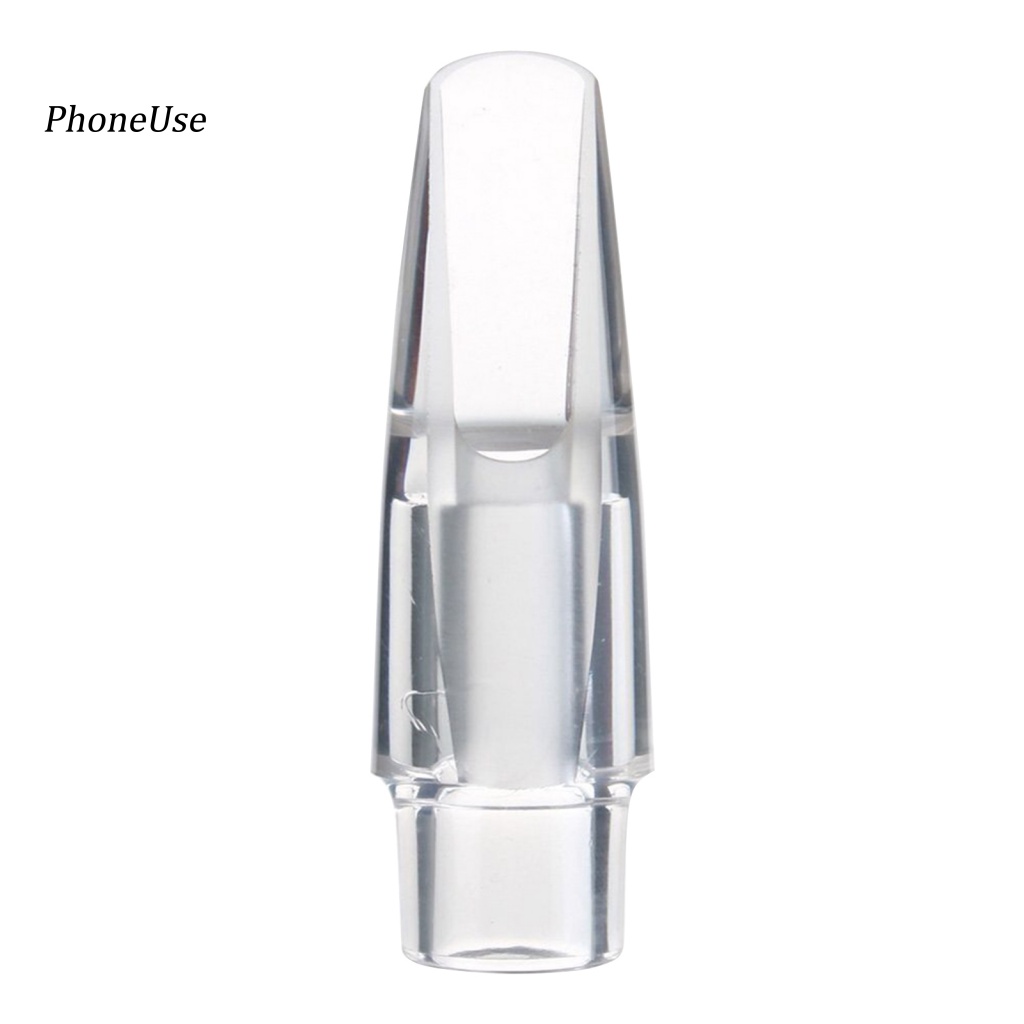 Miệng Thổi Kèn Saxophone Mini Bằng PU Cứng Trong Suốt Cho Người Mới Bắt Đầu