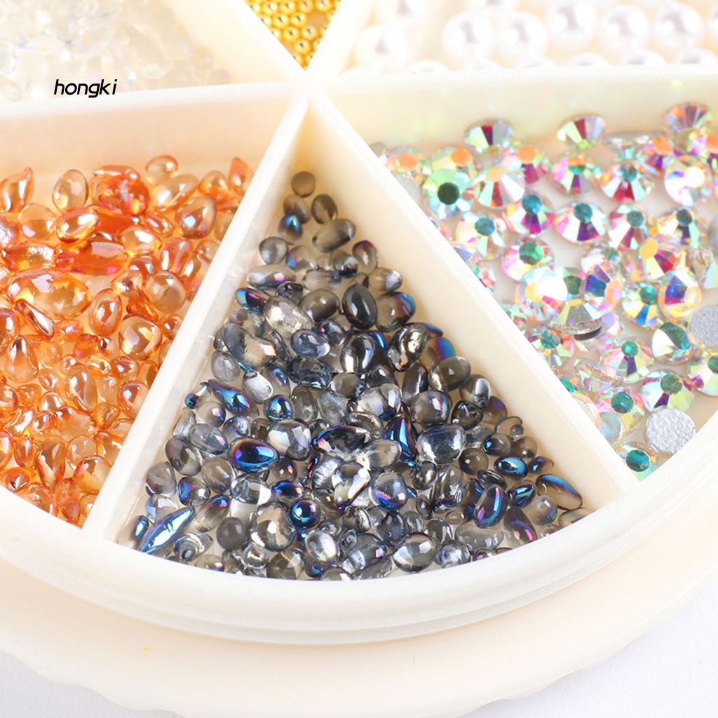 Hạt Kim Loại Lấp Lánh Đính Móng Nghệ Thuật