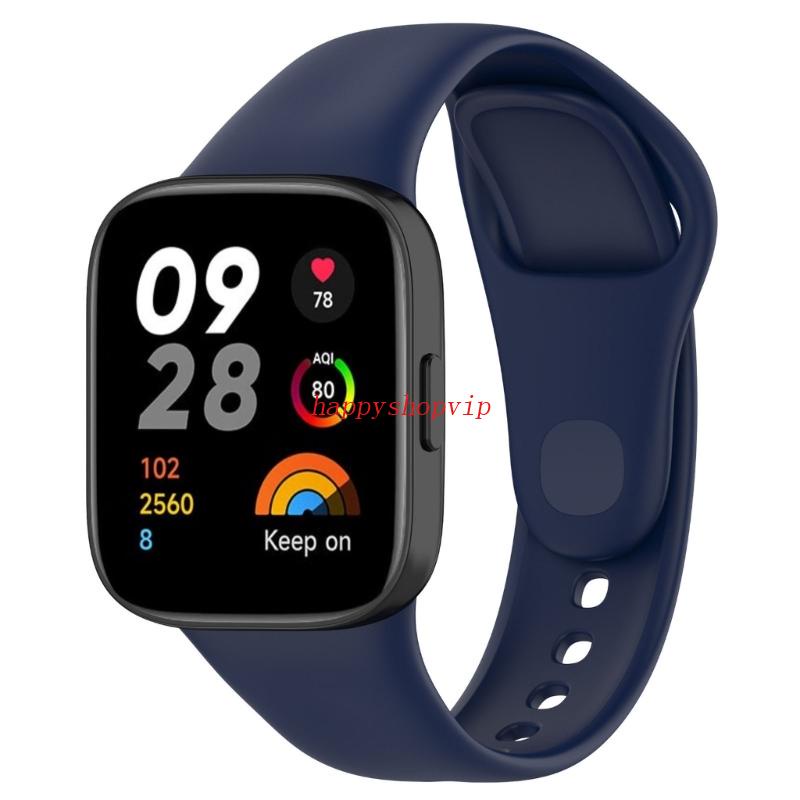 Dây Đeo Tay Thay Thế Bằng Silicone 21.5mm Tháo Gỡ Nhanh Cho Redmi Watch3