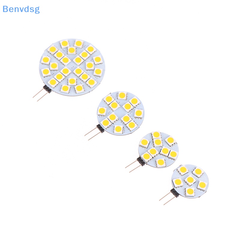 1 Bóng Đèn LED 6 / 9 / 12 / 24 G4 DC12V 5050 SMD Ánh Sáng Trắng Ấm