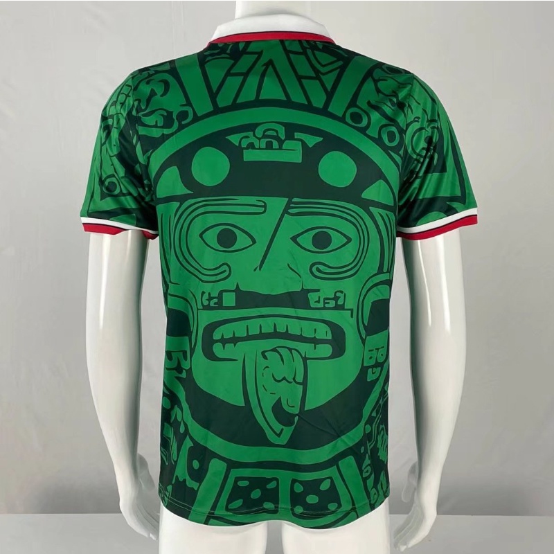 Áo Thun Thể Thao Tay Ngắn Mau Khô Đội Tuyển Đá Banh 1998 Mexico