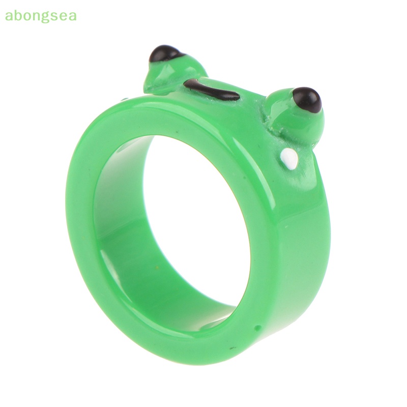 Hộp Đựng Nhẫn Trang Sức Hình Ếch Xanh Lá 1 Cái Bongsea