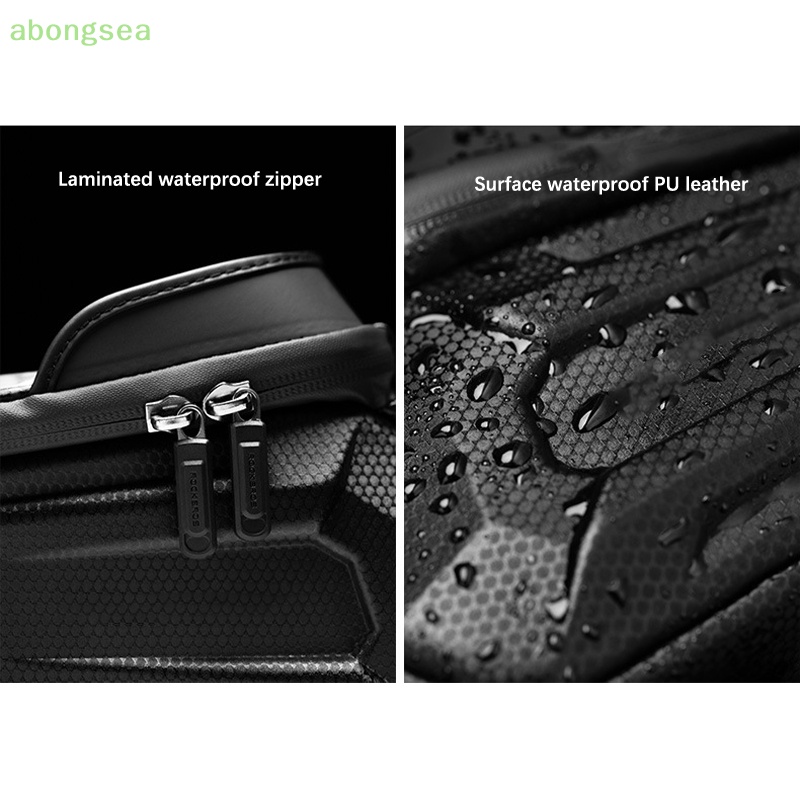 Túi Đựng Điện Thoại 6.5 Inch Chống Thấm Nước Có Thể Chạm Màn Hình Cảm Ứng Gắn Khung Trước Xe Đạp