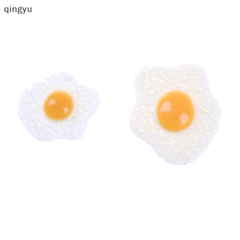 Set 10 Quả Trứng Ốp La Tỉ Lệ 1: 12 Trang Trí Nhà Búp Bê