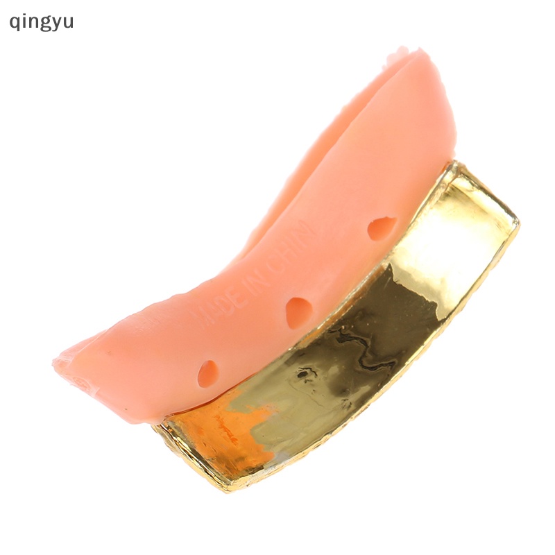 Bộ 2 Răng Giả Mạ Vàng Và Bạc Hóa Trang Halloween