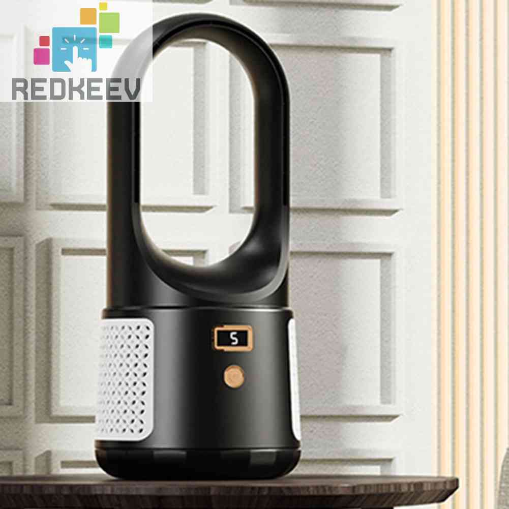 Quạt Làm Mát Không Cánh 6 Tốc Độ Tùy Chỉnh Kèm Sạc USB Tiện Dụng Cho Gia Đ