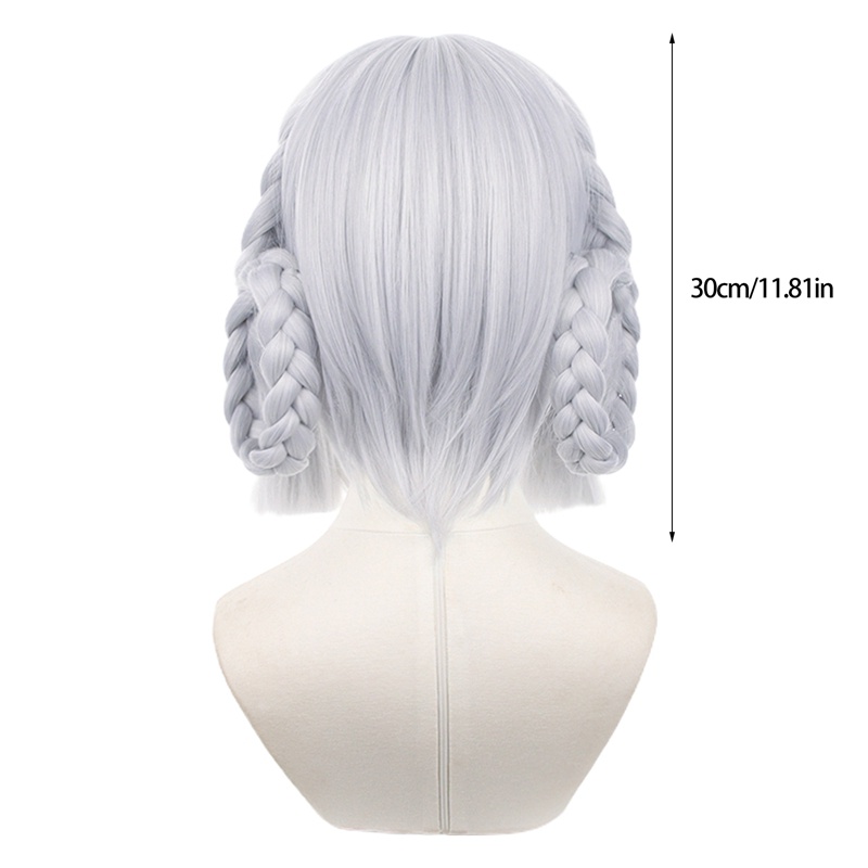 Tóc Giả YGT Kamisato Ayaka Hóa Trang Nhân Vật DokiDoki