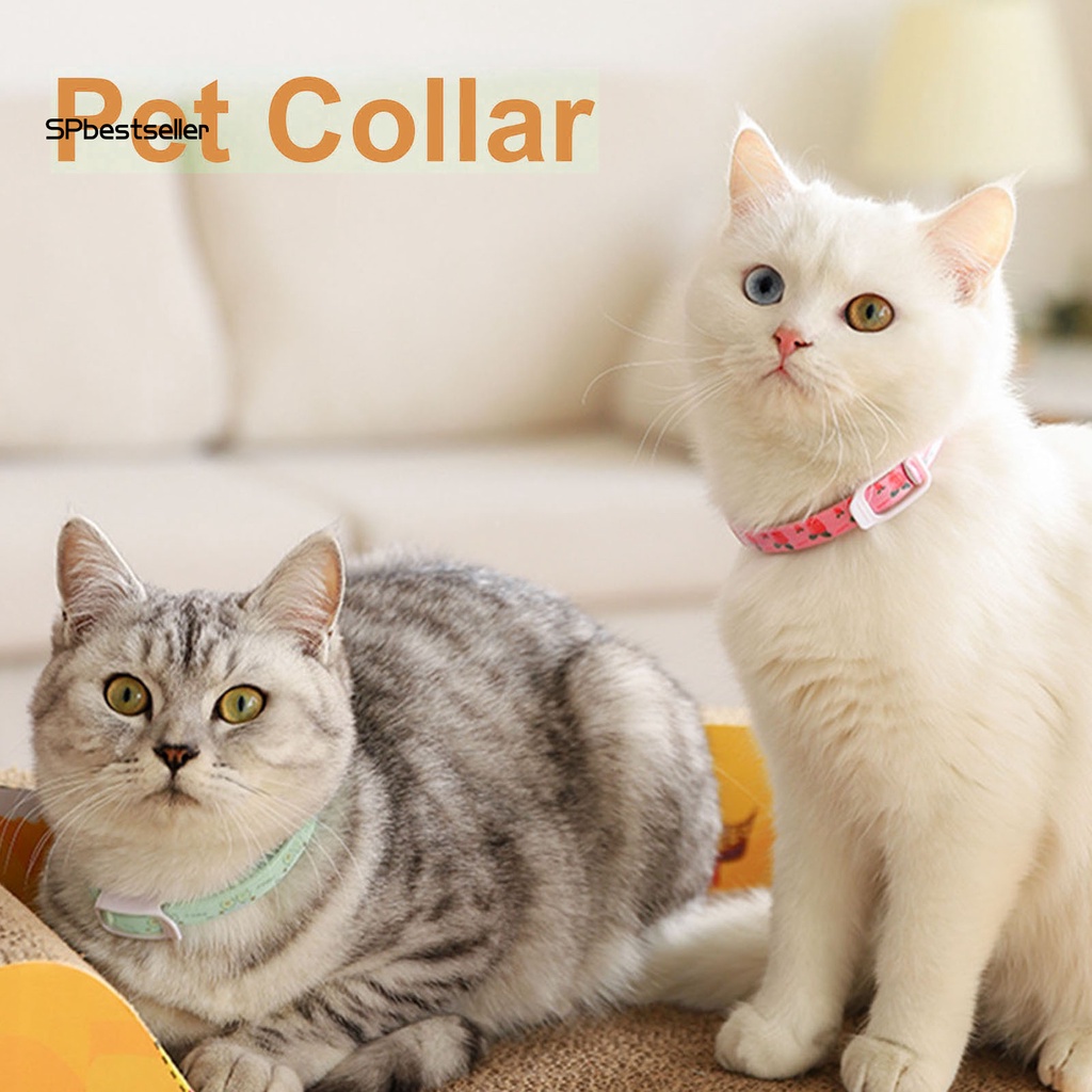 Vòng Cổ Nylon Có Thể Tái Sử Dụng Hình Cây Cỏ Nhỏ Dễ Thương Dành Cho Thú Cưng