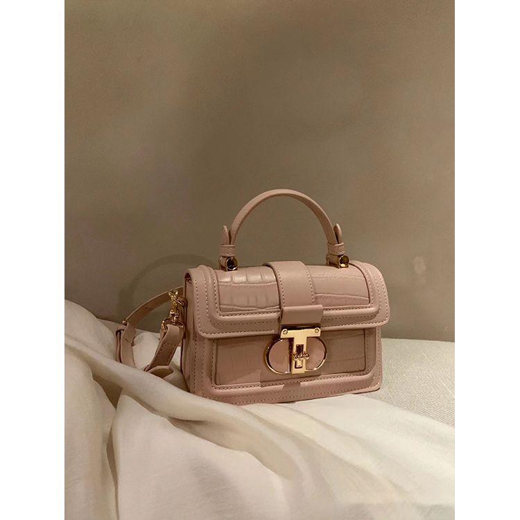 Túi Xách Da Đeo Vai Hình Vuông Cỡ Nhỏ Phong Cách Âu Mỹ Thời Trang Cho Nữ