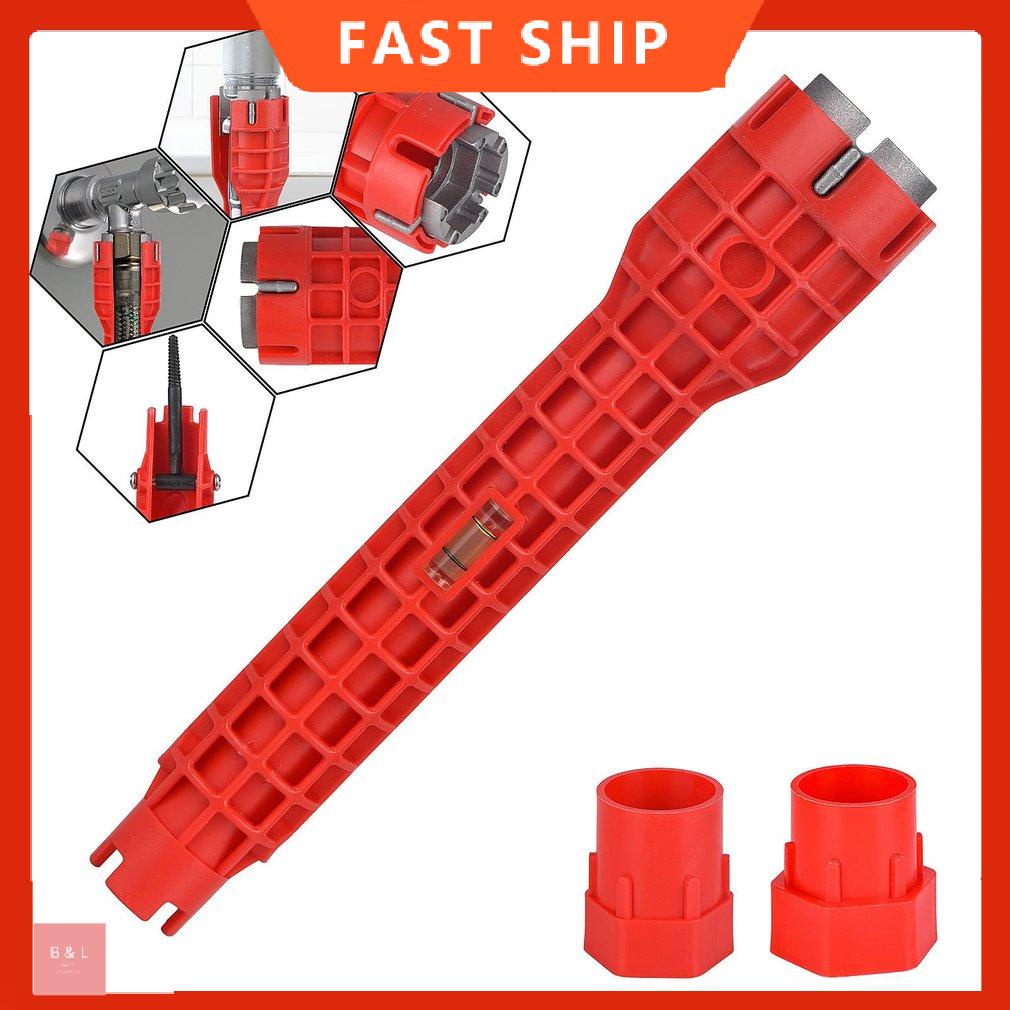 Vòi Rửa Chén Cài Đặt Cờ Lê Đa Năng Sử Dụng Nhà Vệ Sinh Phòng Tắm Nhà Bếp Cài Đặt Loại Bỏ Nhiều Đường Ống Công Cụ Phần Cứng