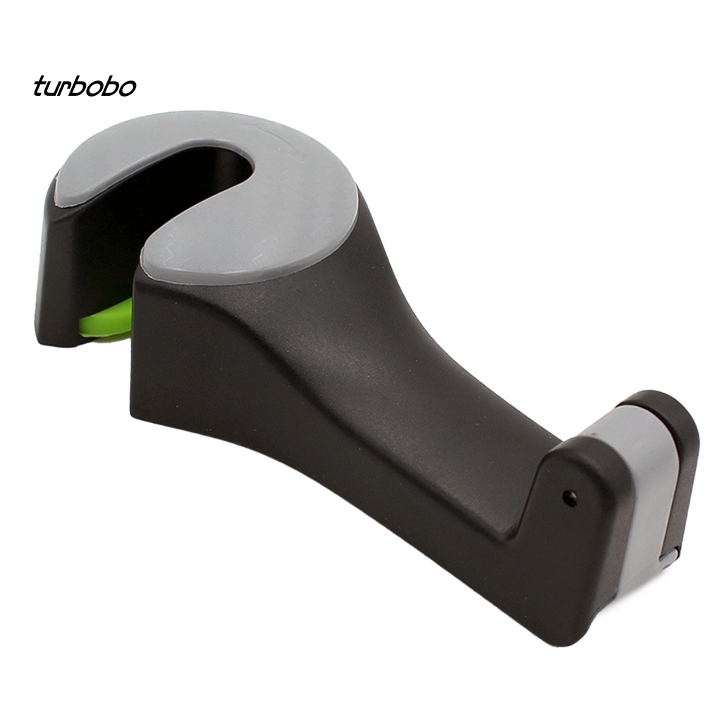 Móc Treo Đồ 2 Trong 1 Gắn Lưng Ghế Xe Hơi Chống Trượt Dễ Lắp Đặt