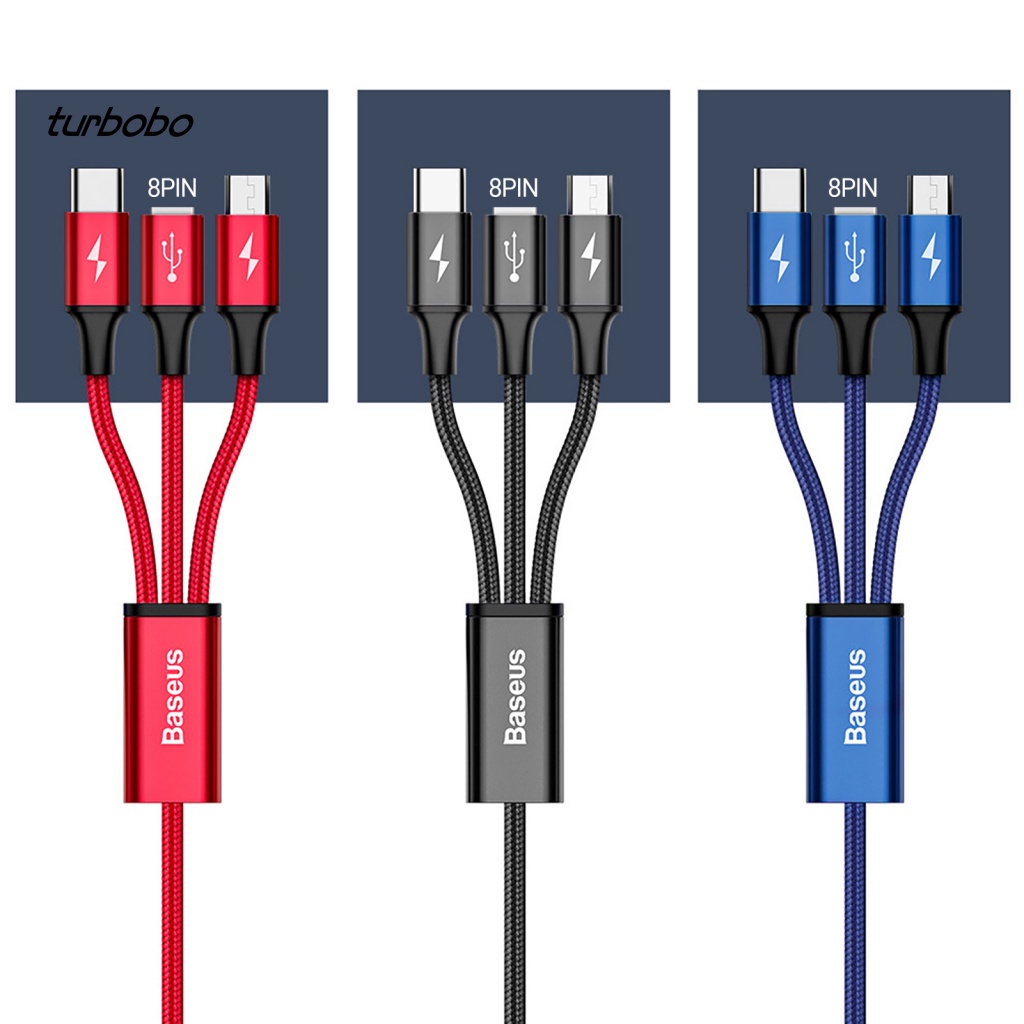 Dây Cáp Sạc USB Loại C Tốc Độ Cao 8-pin Cho Laptop