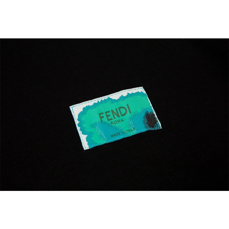 Áo Thun Tay Ngắn Thêu Logo F-D88- Thời Trang Mới Nhất Cho Nam Và Nữ