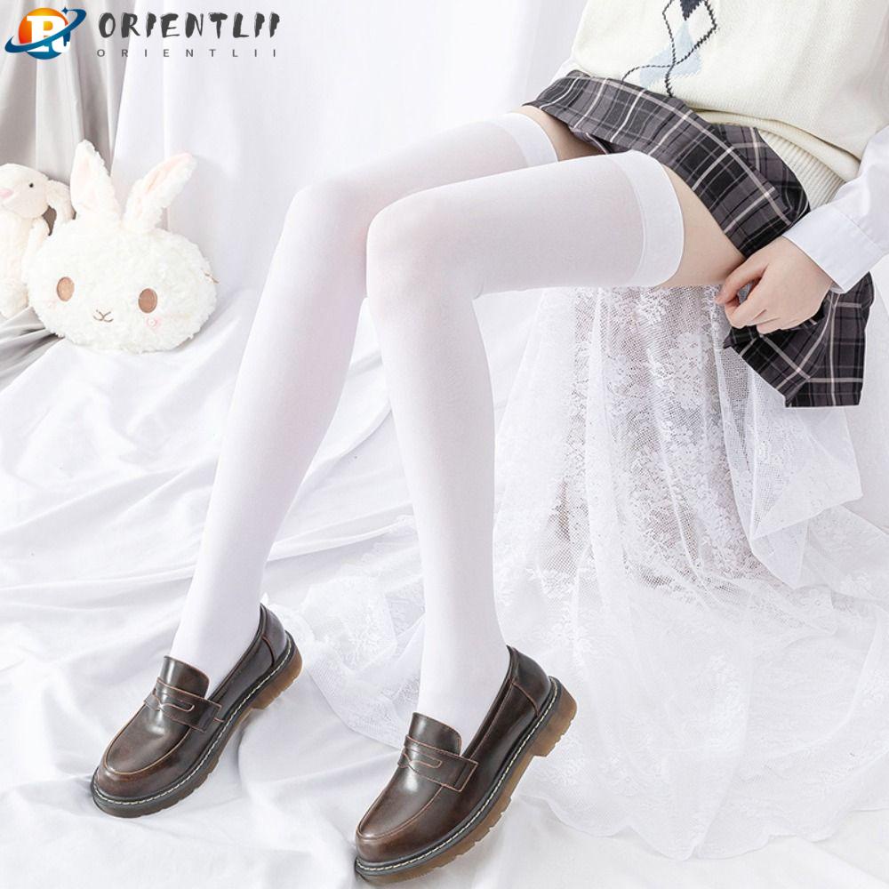 Tất Nhung Dài Co Giãn Phong Cách Nhật Bản