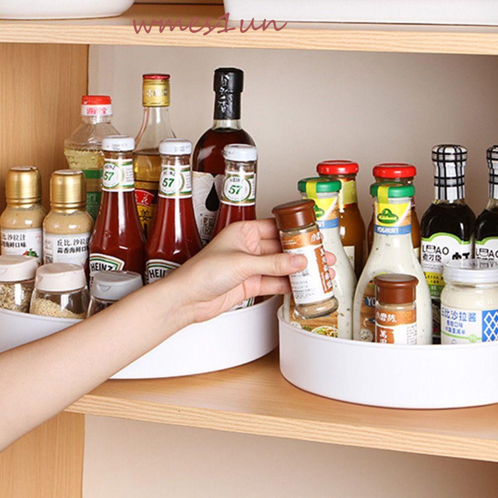 Kệ Tròn Đựng Gia Vị WMES15H Xoay 360 Độ Cho Nhà Bếp Nhà Tắm