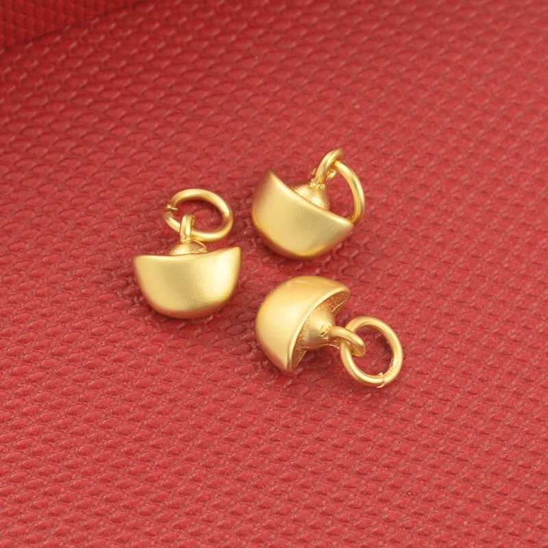 Phụ Kiện Mặt Dây Chuyền / Vòng Đeo Tay Bằng Vàng Đồng Kiểu Cổ Xưa diy