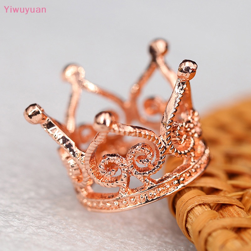 &lt; Yiwuyuan &gt; Vương Miện Công Chúa Mini Trang Trí Bánh Kem Tiệc Sinh Nhật Đám Cưới Mới