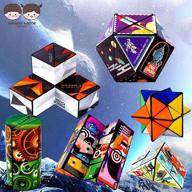 Khối Rubik 3D Đồ Chơi Rèn Luyện Trí Thông Minh Cho Bé