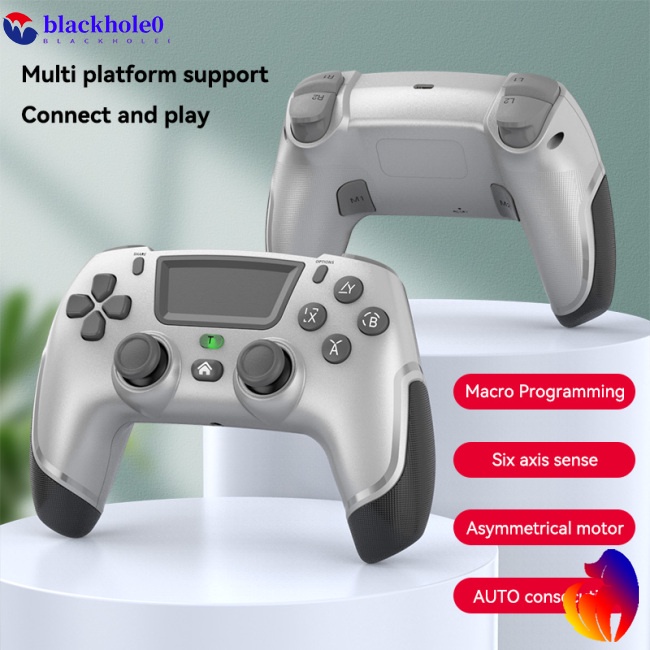 Tay Cầm Chơi Game Bluetooth Không Dây 6 Trục Tương Thích Với Ps4