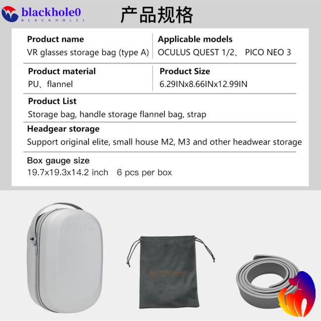 Túi Đựng Kính Thực Tế Ảo Vr 4 Quest 2 Vr Chống Thấm Nước Tiện Dụng Mang Theo Du Lịch