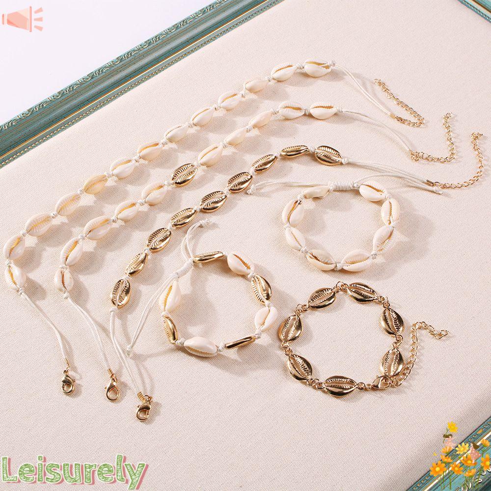 Vòng cổ Vỏ Sò Phong Cách Bohemian Thời Trang Cho Nữ