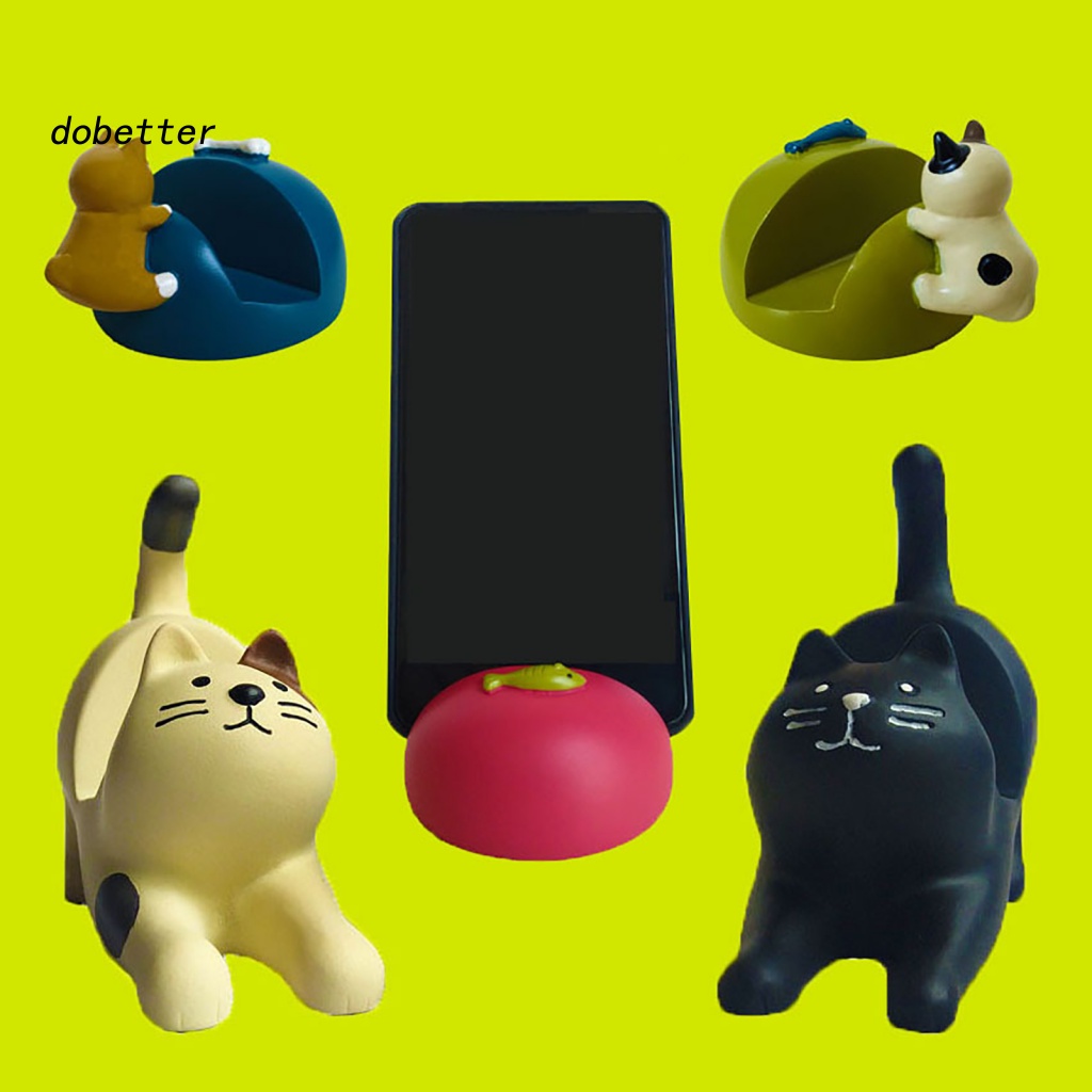 Giá Đỡ Điện Thoại Bằng Nhựa Resin Hình Hoạt Hình Dễ Thương